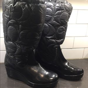Coach snow boots